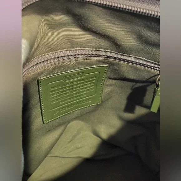 💎Price Drop...COACH signature Rugby duffle bag with matching wallet. F13362 - Picture 2 of 6